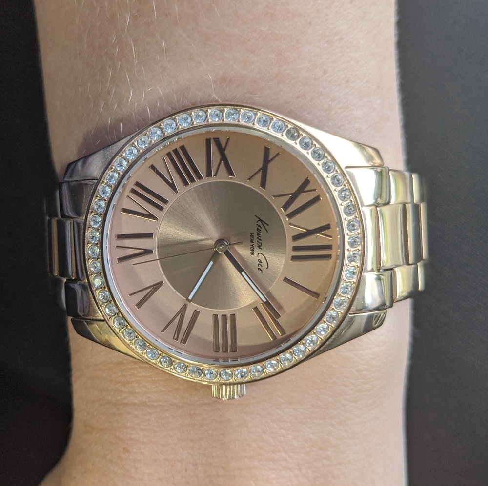Kenneth Cole rose gold watch
